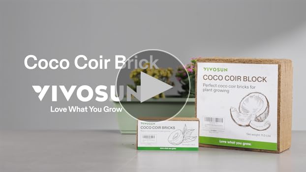 ★COCO★ Amazon.com : ZeeDix 2 Pcs Coco Coir Brick for Plants- 100